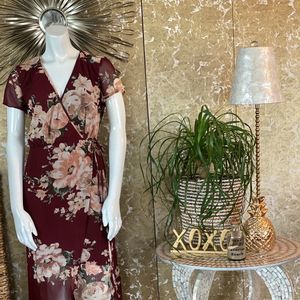 Paper Doll High Low Maxi Dress